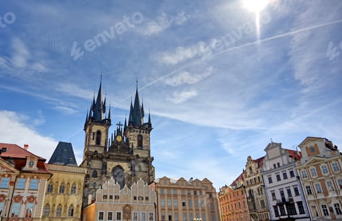 Preview: The Church Of Our Lady Before Tyn, Is A Gothic Church Located In The Old Town Square Of Prague