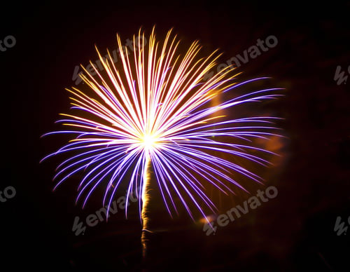 Preview: A Burst Of Fireworks That Resembles A Star Going Nova.