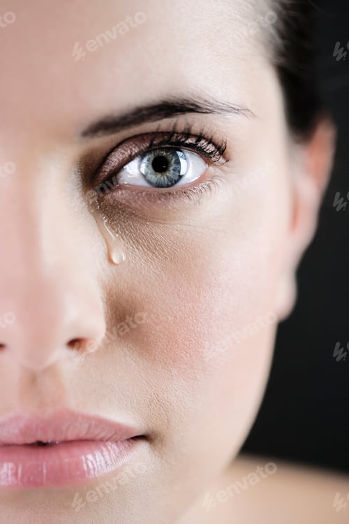 Preview: Close Up Of Woman Crying