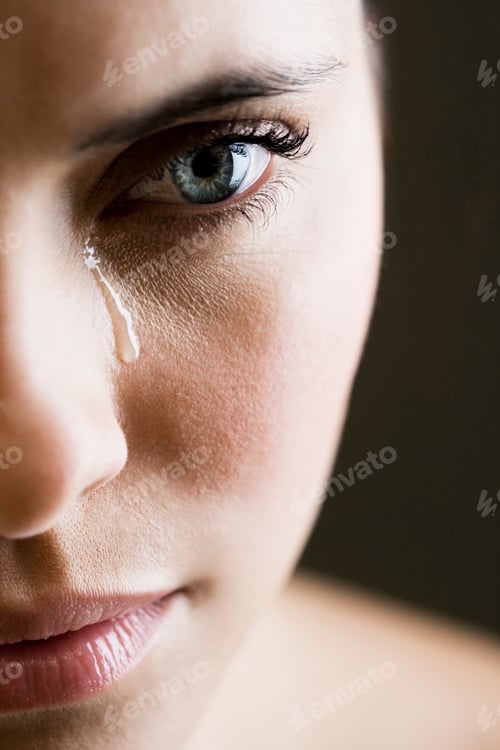 Preview: Close Up Of Woman Crying
