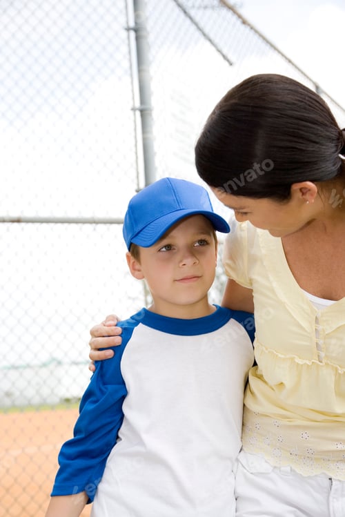 Preview: Mother Comforting Son After Baseball Game