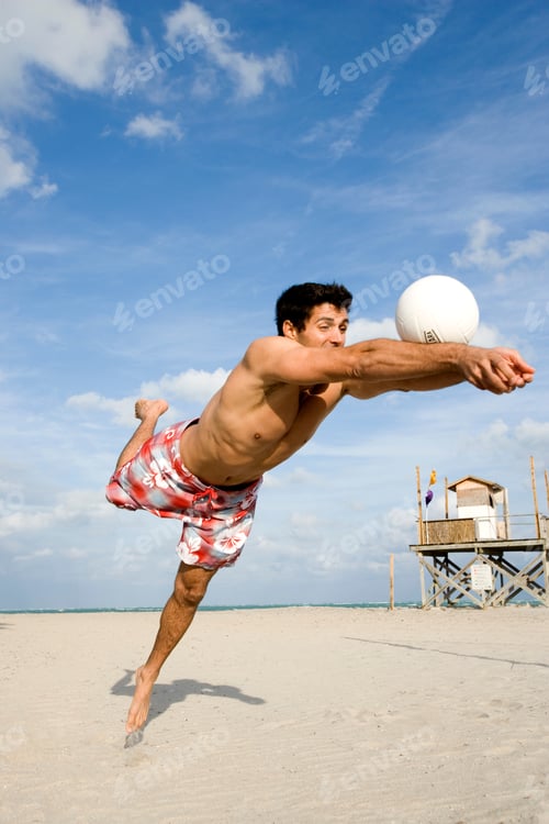 Preview: A Man Diving For The Ball
