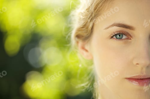 Preview: Close-Up Of Young Woman Outdoors