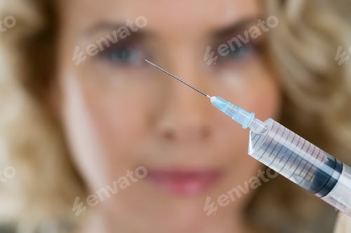 Preview: A Middle Aged Woman Having A Collagen Injection