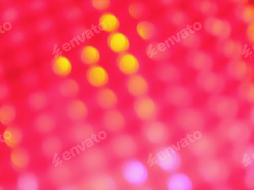 Preview: An Abstract Image Of Yellow, Lilac And Pink Lights