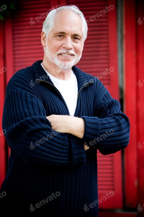 Preview: Portrait Of A Smiling Senior Man