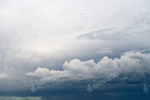 Preview: Wide Shot Of Clouds In The Stormy Sky