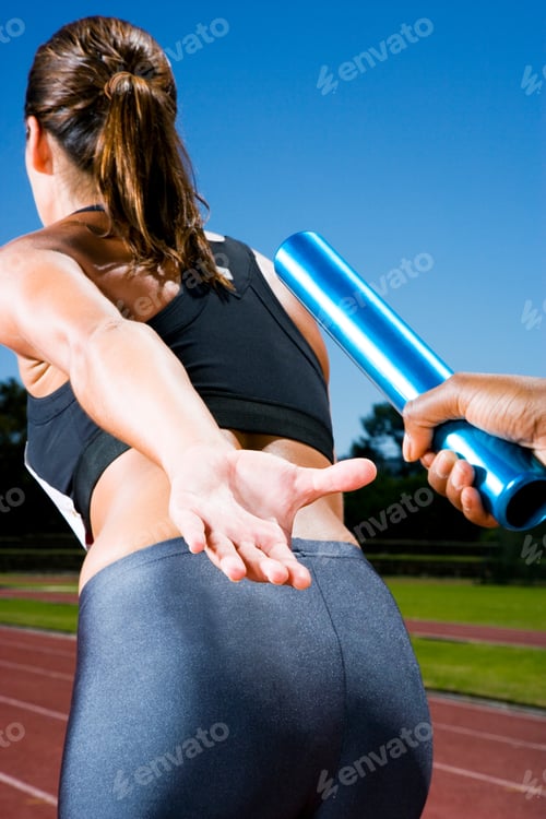 Preview: Baton Passing Between Relay Runners