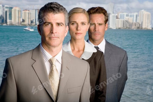 Preview: A Portrait Of Three Business Colleagues