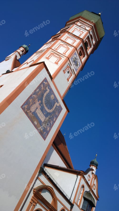 Preview: Church Spire Of Bavarian Monastery At Andechs In Germany