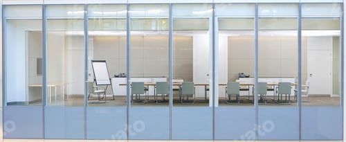 Preview: View Through Window, Of Office Meeting Room