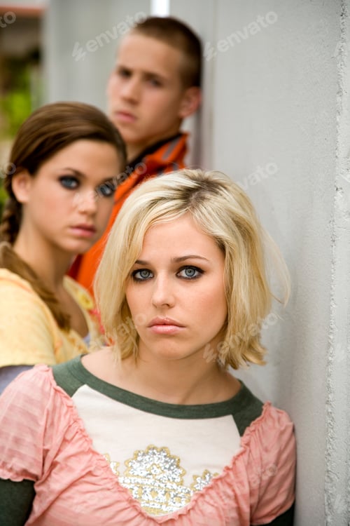 Preview: Three Teenagers Hanging Out After School