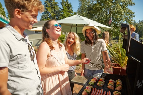 Preview: Friends At Barbecue Party