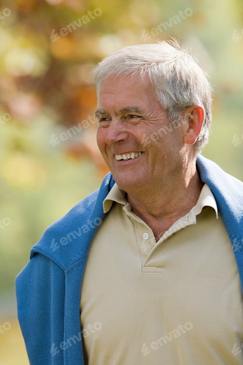 Preview: Smiling Senior Man