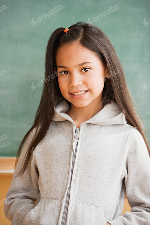 Preview: Smiling Schoolgirl