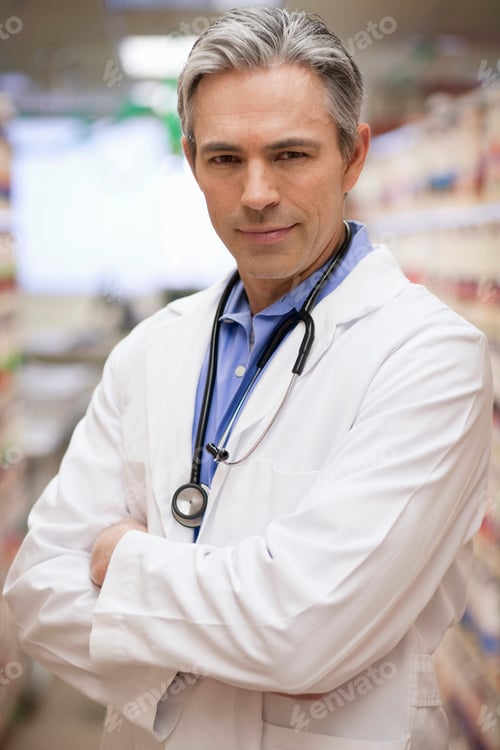 Preview: Male Doctor Smiling