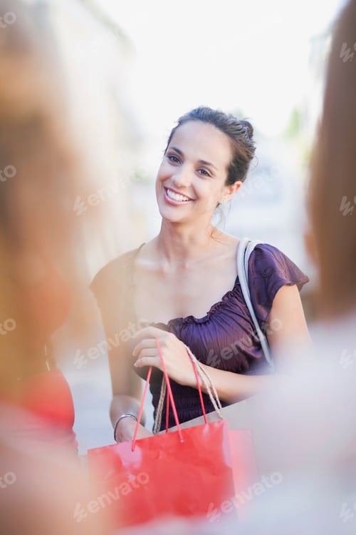 Preview: Woman Meeting Her Friends In The City