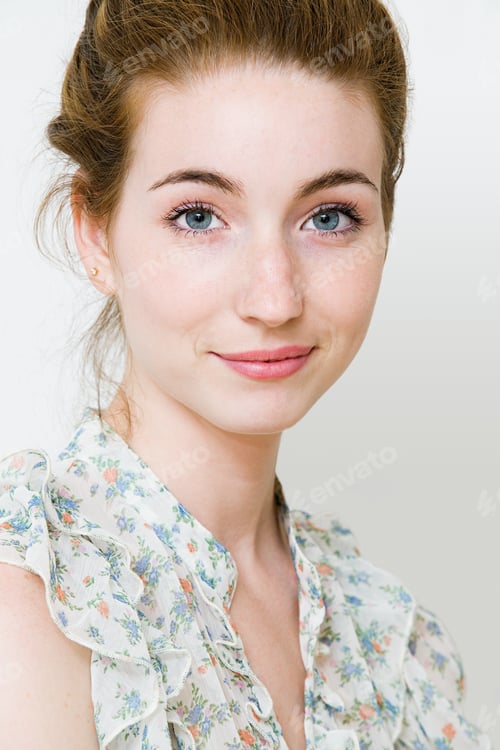 Preview: Headshot Of Young Woman, Portrait