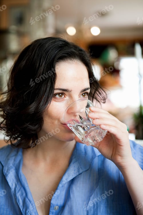 Preview: Woman Drinking Water