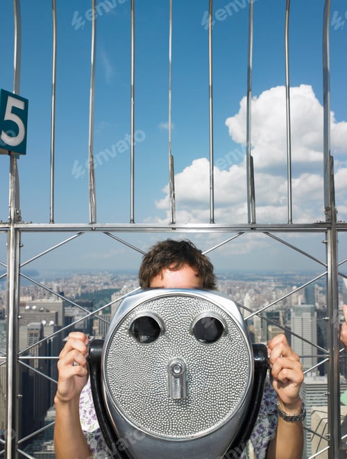Preview: Looking Through Binoculars