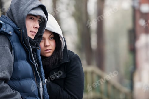Preview: Young Couple In Winter
