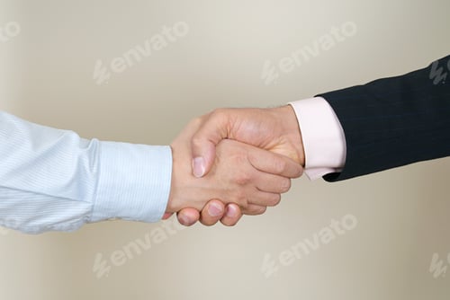 Preview: An Image Of Businessmen Shaking Hands
