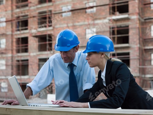 Preview: Engineers On Building Site