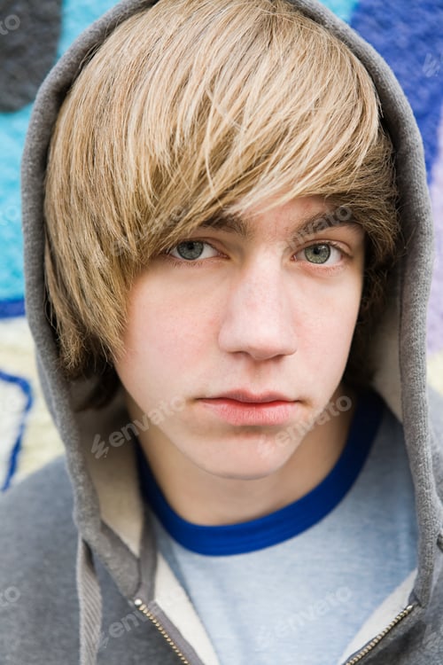 Preview: Teenage Boy In A Hoodie