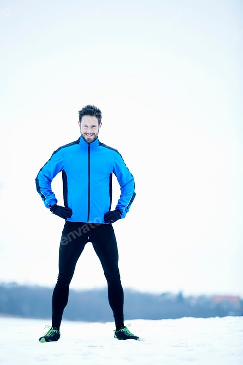 Preview: Man Preparing For Snow Run