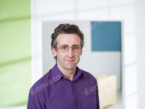 Preview: Business Man Standing In Loft