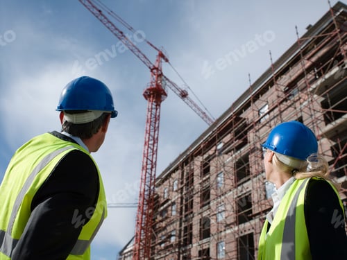 Preview: Engineers Looking At Crane