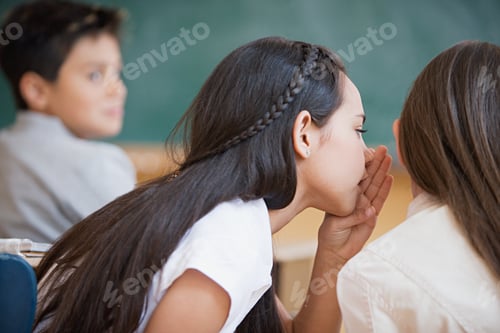 Preview: Girls Whispering In Class