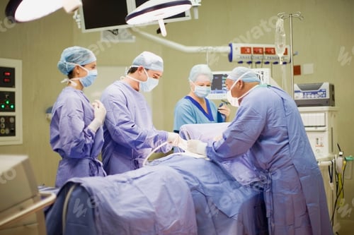 Preview: Surgeons Perform Operation in Hospital Operating Room
