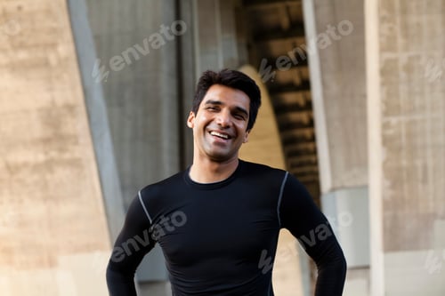 Preview: Happy Man, Arroyo Seco Park, Pasadena, California, Usa