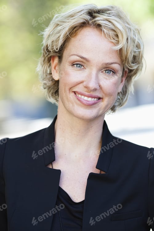 Preview: Woman Smiling At Viewer