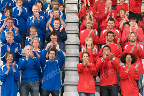 Preview: Rival Fans At Football Match