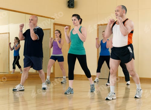 Preview: Aerobic Exercise At Gym