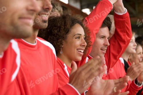 Preview: Fans Clapping At Football Match