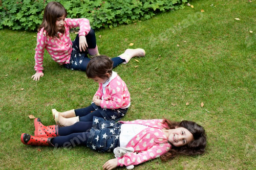 Preview: Sisters In Matching Outfits Outdoors