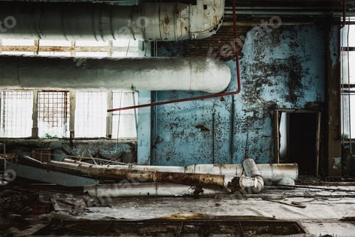 Preview: Large Windows In Industrial Interior