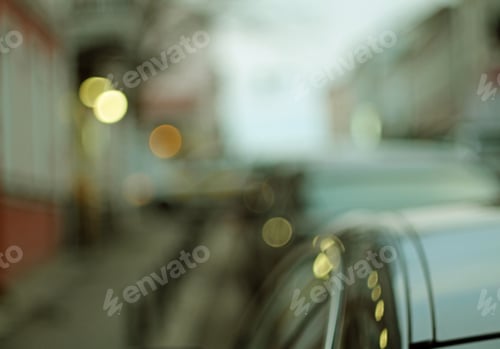 Preview: Parked Cars Blurred Background
