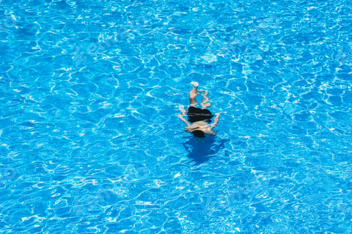Preview: Children Diving In A Pool In Summer