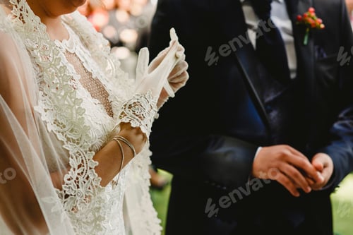 Preview: Newly-Married Couple Dressed As Bride And Groom