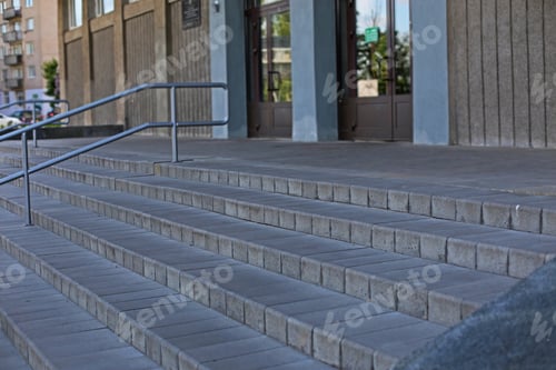 Preview: Concrete Stairs Selective Focus
