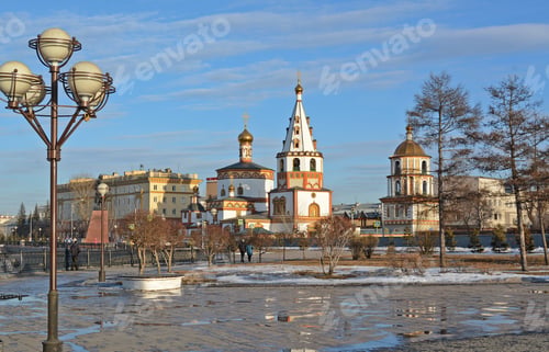 Preview: Cathedral Of The Epiphany In Irkutsk, Russia