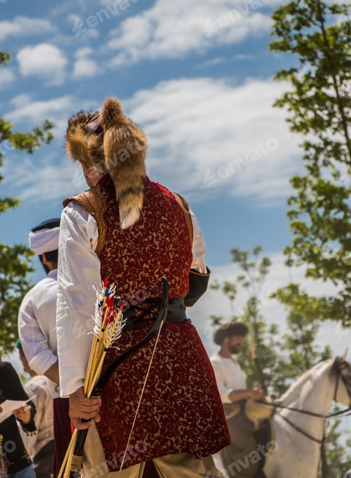 Preview: Turkish Man And Horseman Ethnic Clothes Examples