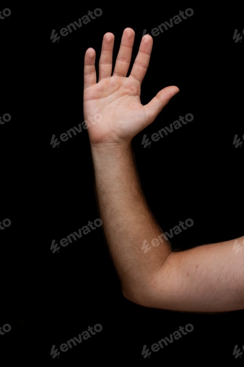 Preview: A Man Doing Hand Sign