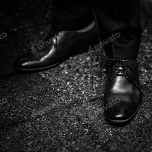 Preview: Wedding Day Shoes For The Groom. Well Fitted Minimal And Stylish Choice