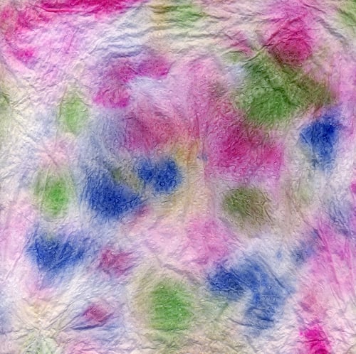 Preview: Abstract Watercolor Paint Blobs On A Napkin