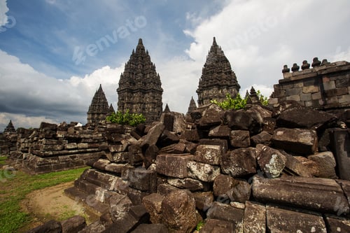 Preview: Prambanan Temple Near Jokyakarta, Java, Indonesia